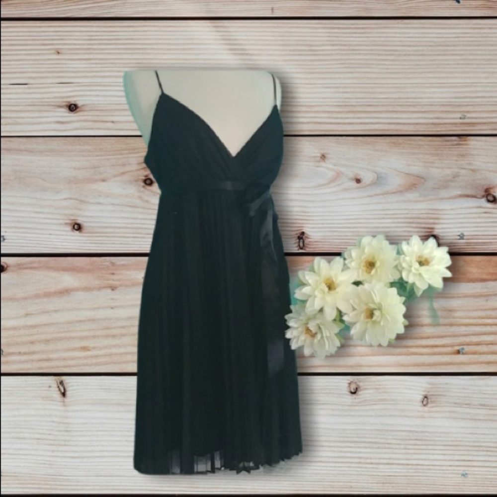 Black Sparkly Spaghetti Strap Dress. NWT Size 16